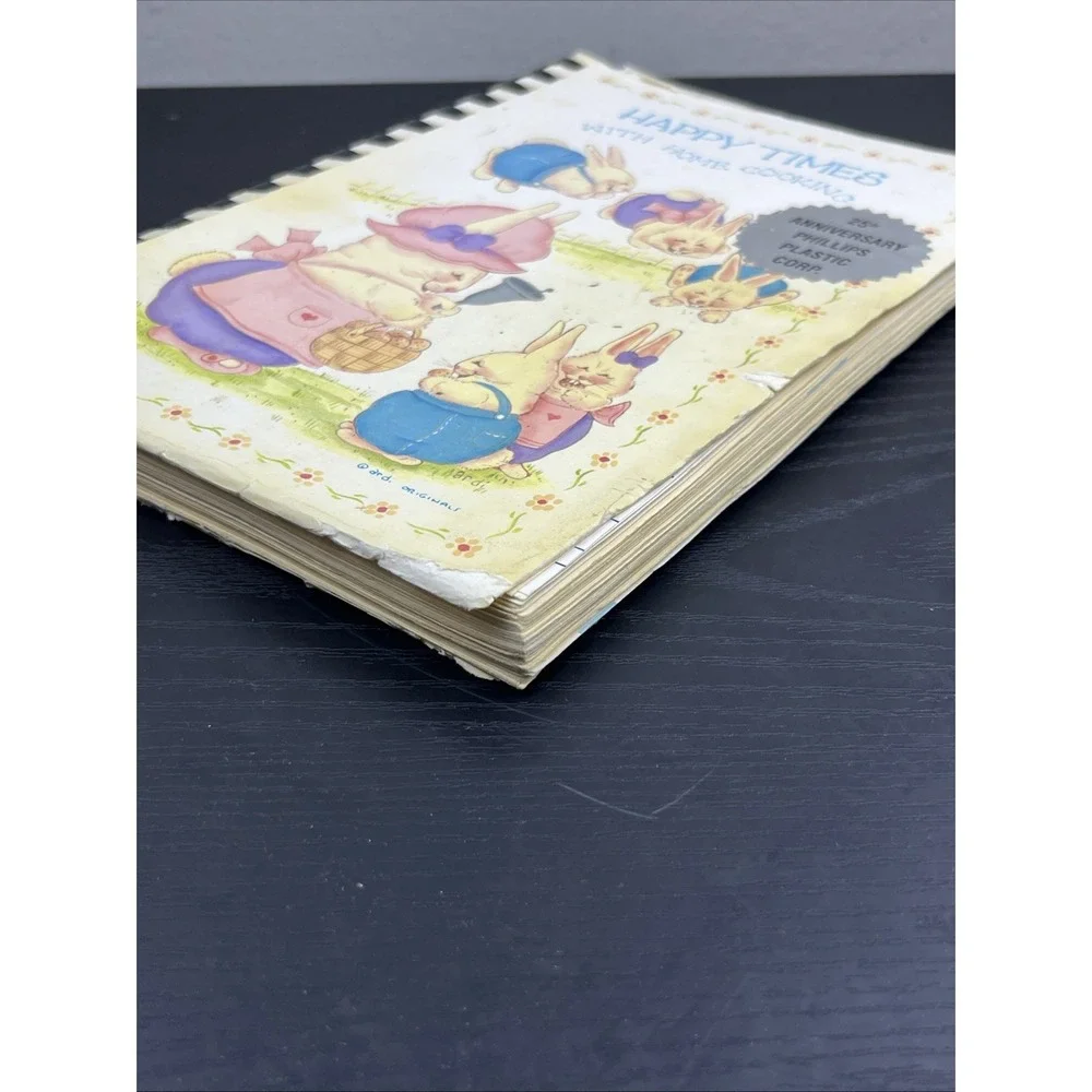 Happy Times with Home Cooking‎ Community Cookbook Spiral Bound Vintage Recipes